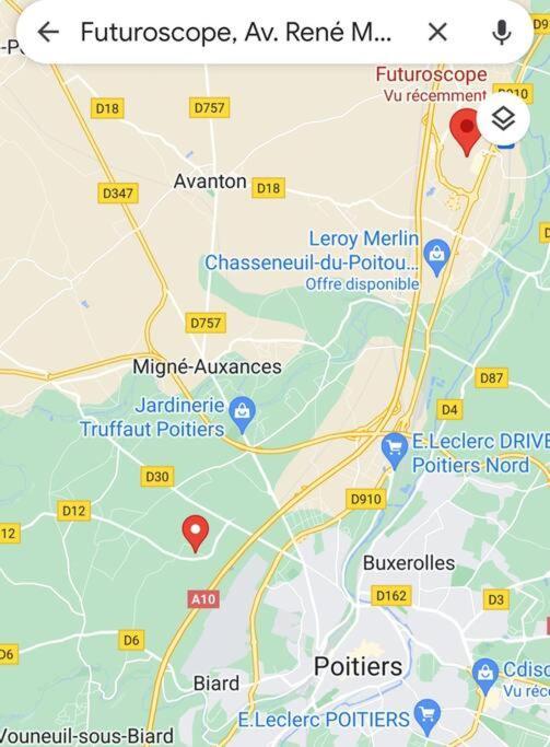 Maison De Vacances A Poitiers,Proche Futuroscope Vouneuil-sous-Biard Exteriér fotografie